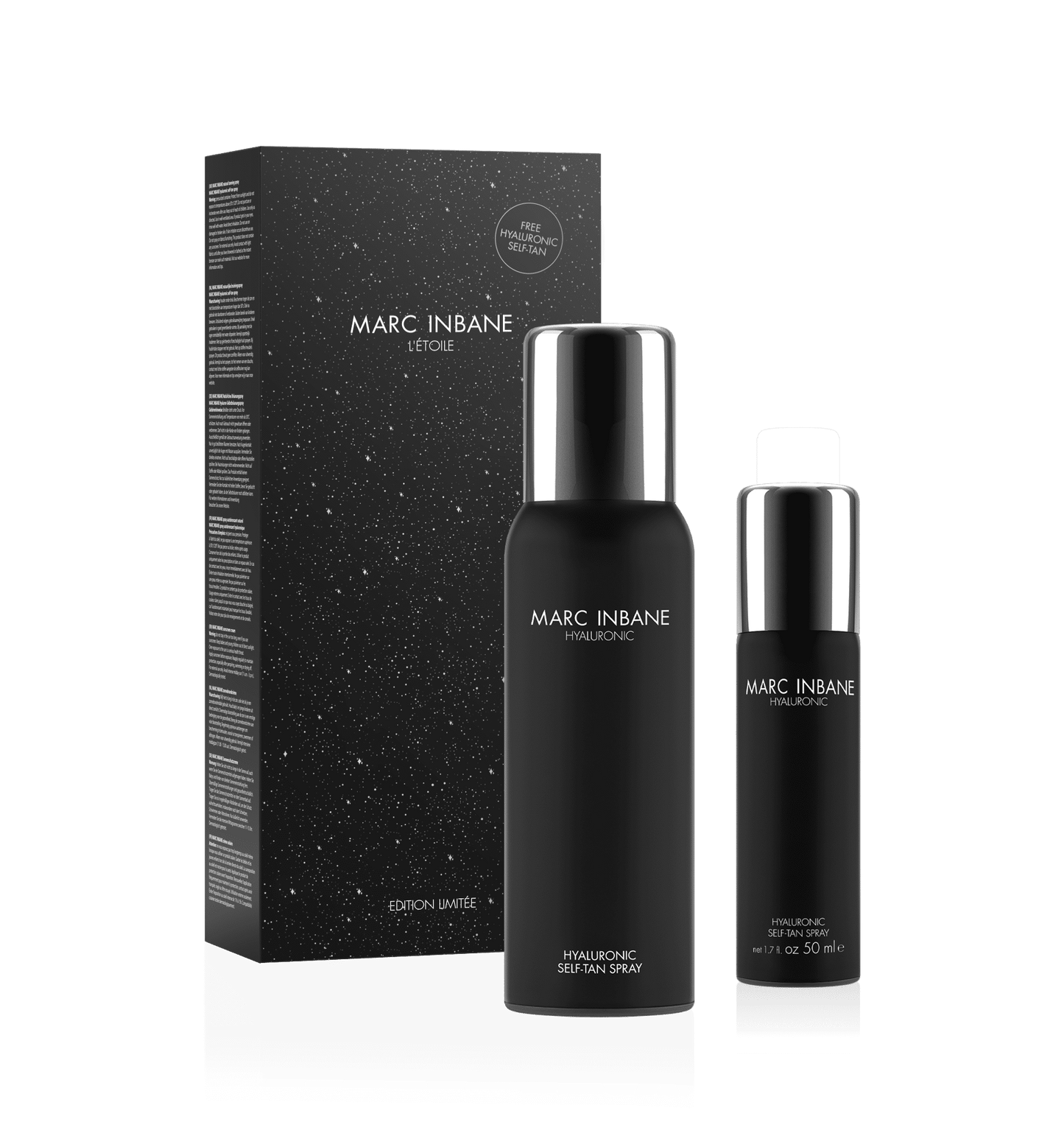 Hyaluronic Self-Tan Spray + GRATIS Hyaluronic Self-Tan 50ml