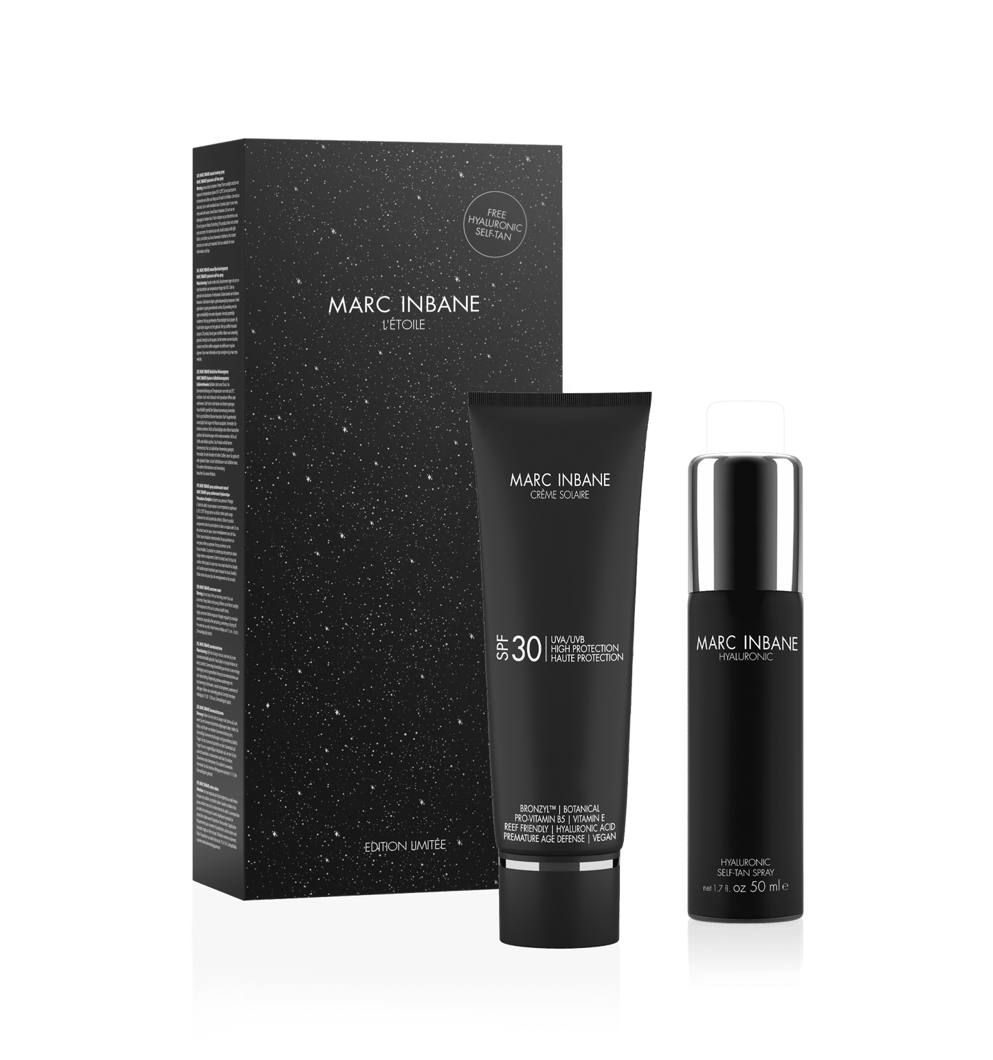 Crème Solaire Natural SPF30 + GRATIS Hyaluronic Self-Tan Spray 50ml