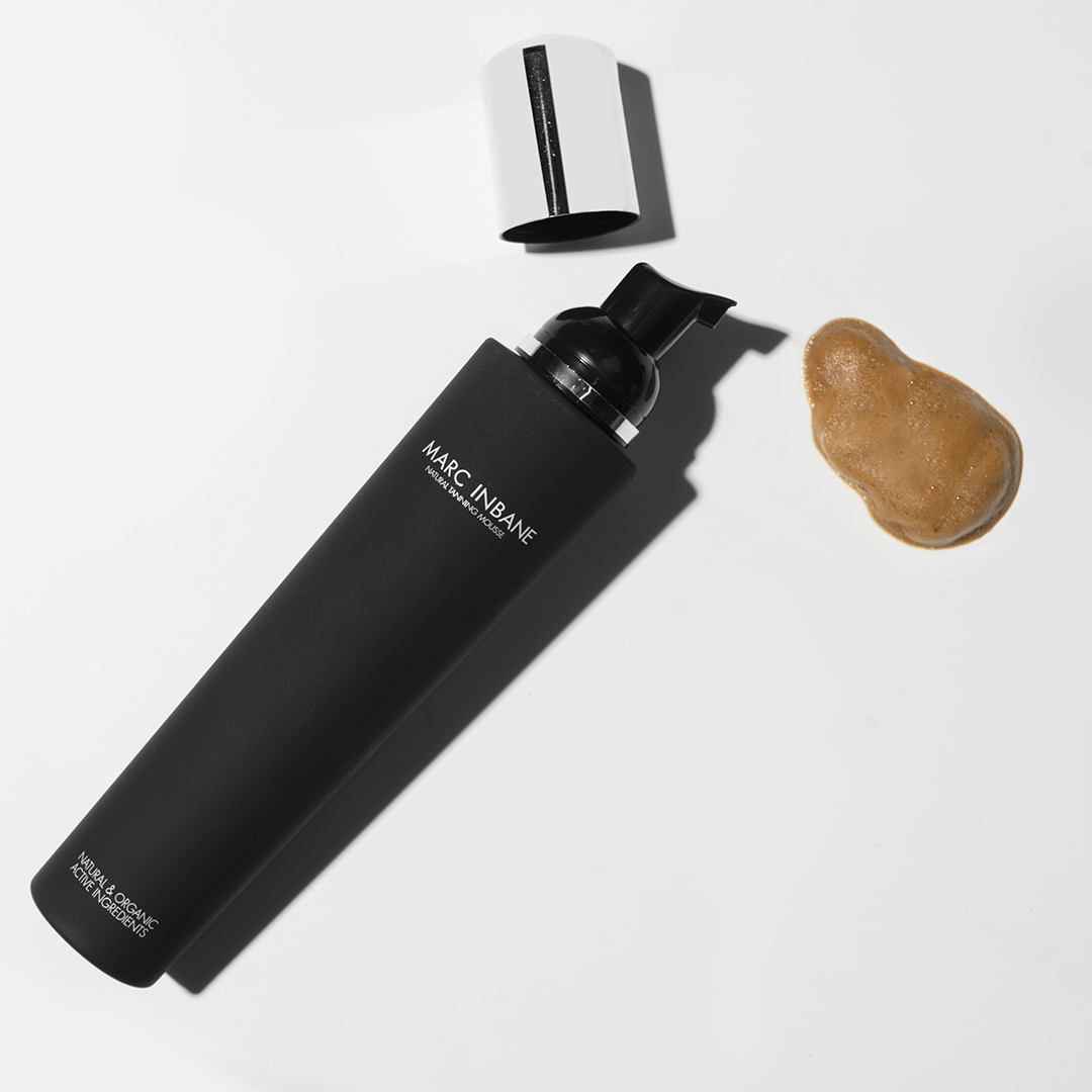 Marc Inbane natural tanning mousse hvid baggrund