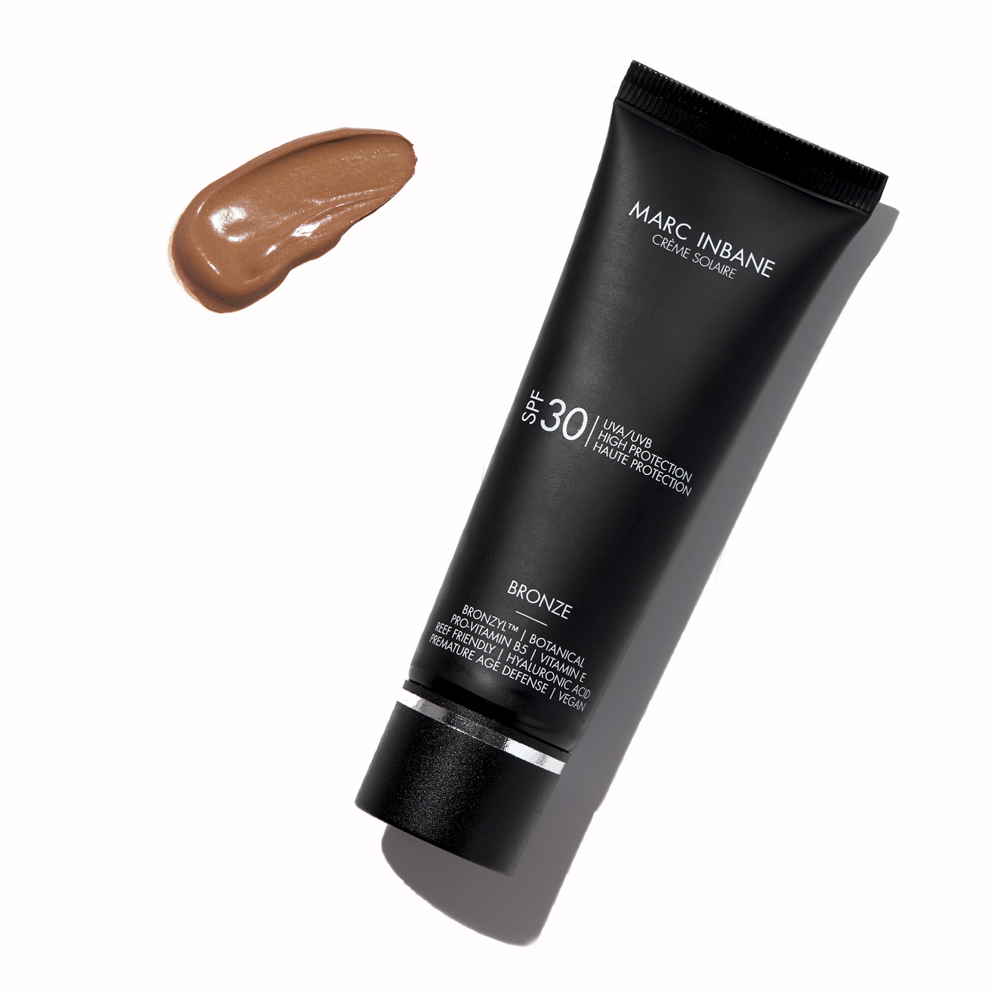 Crème Solaire Bronze SPF30 hvid baggrund