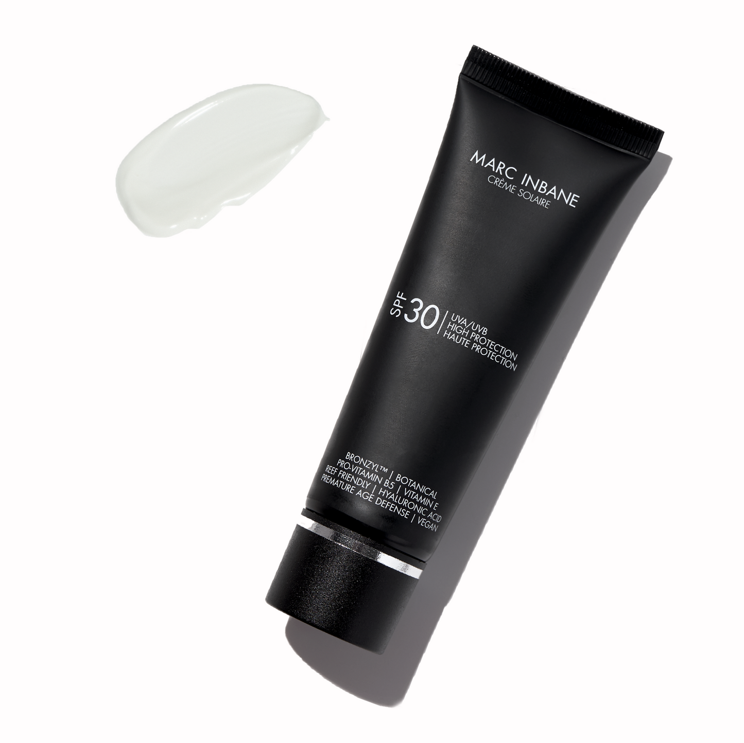 Marc Inbane Crème Solaire SPF30 hvid baggrund